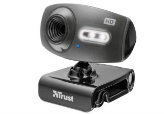 Trust eLight Full HD Webcam schwarz Computer & Zubehör