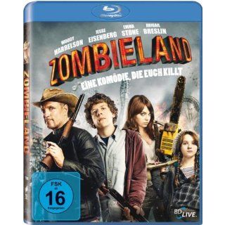 Zombieland [Blu ray] Jesse Eisenberg, Woody Harrelson