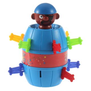 neu Funny Lucky Stab Pop Up Toy Gadget Pirate Barrel Game Pirate