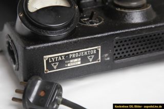 Antiker Lytax Projektor SP41 für 16mm mit Klangfilm Lichttonlaufwerk