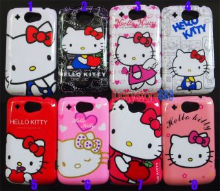 Hello Kitty Hard Back Cover Skin Case for HTC Wildfire G8