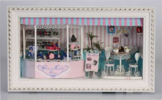 Puppenhaus Dollhouse Miniatur Chocolate Love DIY Spielzeug Puppenstube