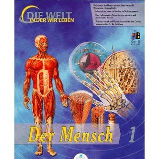Der Mensch 1. CD  ROM für Windows 95/98/ NT. Die Zelle. Das Gewebe