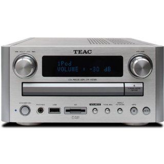 Teac CR H238i S CD Receiver (MW/UKW Tuner, 2x 25 Watt, USB) silbervon