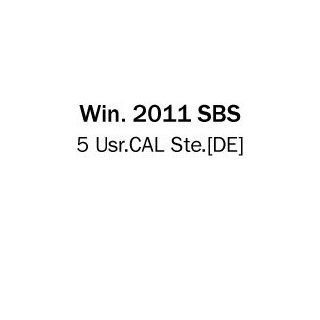 SOF MS Windows SBS 2011 Standard / 5 User CAL / SB 