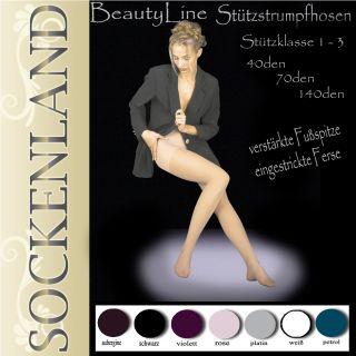 BEAUTYLINE   Kompressionsstrumpfhose Stütz Strumpfhose 40den, 70den