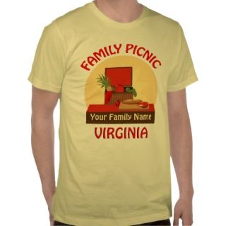 Virginia Family Picnic Reunion T shirt