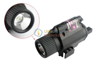 NEW Tactical Insight bright Laser & CREE LED 260 lumen Flashlight For