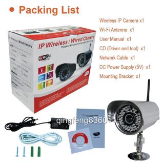 FOSCAM WAP WiFi IP Dual webcam camera 60 IR LED FI8905W