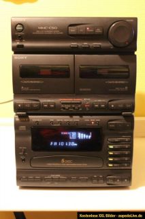 SONY Mini Anlage Hi Fi Component System MHC C50 Minianlage Radio CD