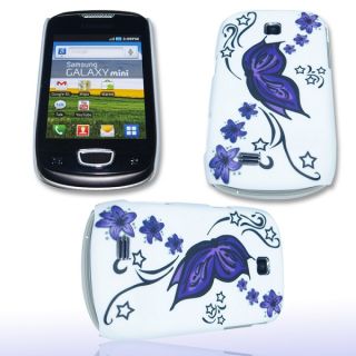Handy Tasche Hard Case Cover JG Design f. Samsung S5570 Galaxy Mini