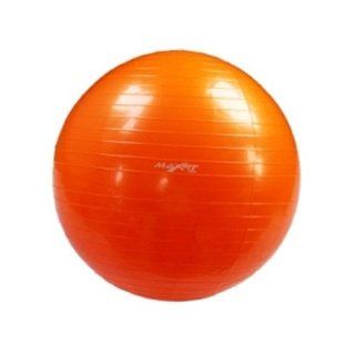 Gymnastikball Heimtraining Wellness Senioren orange 