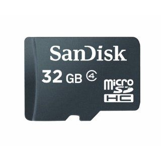 SanDisk microSDHC 32GB Class 4 Speicherkarte [ Frustfreie