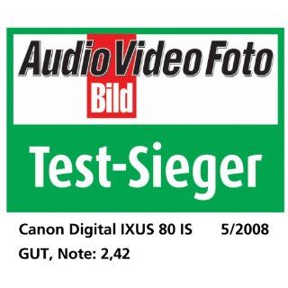 Canon Digital IXUS 80 IS Digitalkamera 2,5 pink Kamera