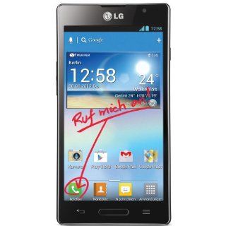 LG P760 Optimus L9 Smartphone (Dual Core, 1GHz, 11,9 cm (4,7 Zoll