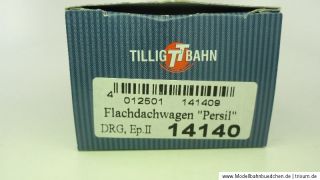 Tillig 14140 – Flachdachwagen Persil der DRG