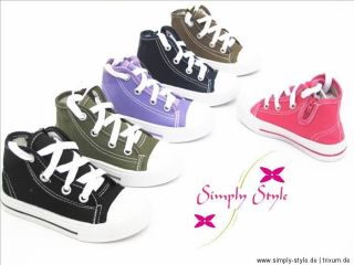 Sneakers Chucks Sportschuhe Freizeit Kindergarten 19,20,21,22,23,24