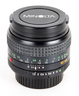 Minolta MD Rokkor X 50 mm f 1 2 1 2 50mm WIE NEU AS NEW Sammlerstueck