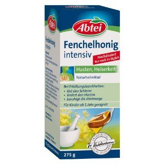 Abtei Fenchelhonig Intensiv, 275 g, 2er Pack (2 x 275 g) 