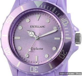 Excellanc Unisex Silikon Uhr Armbanduhr Damen Uhr und Herren Uhr
