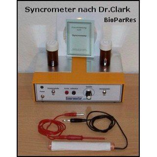 Syncrometer Clark Zyncrometer Parasiten Schwermetalle 