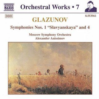 Glasunow Sinfonien 1 8 Musik