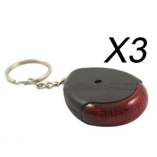 NEU 3 x Schlüsselanhänger Schlüsselfinder Keyfinder LED