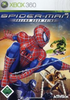 Microsoft Xbox 360 Spider Man   Freund oder Feind   Spiderman Marvel