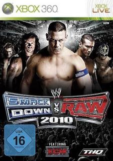 WWE Smackdown vs. Raw 2010 XBOX 360  NEU+OVP 