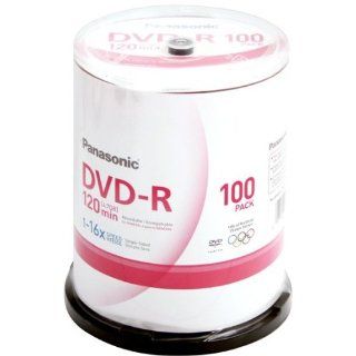 100er Panasonic DVD R 16x Speed 4,7GB in Cake Computer