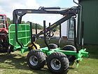 Alstor 8x8 Forwarder Forstschlepper mit Forstkran