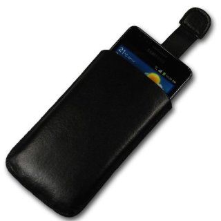 Original Handycop® Easy Out Leder Etui C schwarz mit Ausziehhilfe