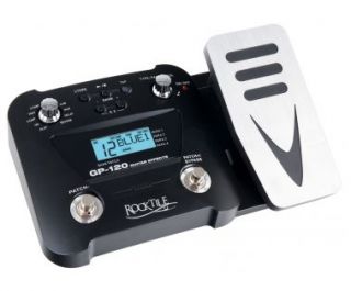 Rocktile GP 120 E Gitarreneffekt Multieffektgerät Effektgerät Pedal