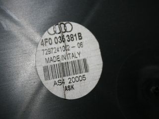 Audi A6 4F Türlautsprecher Tür 4F0035382B + 381B