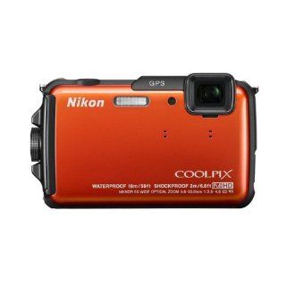 Nikon Coolpix AW110 Outdoor Digitalkamera 3 Zoll orange 