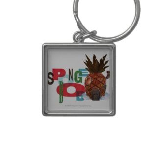 SpongeBob holiday pineapple Keychain