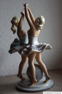 Fasold und Stauch , Bock Wallendorf zwei Ballerina Figur sehr schön