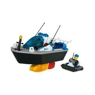 Polizei Schnellboot mit Motor 4669 Spielzeug
