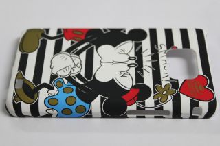 Cute Gift Cartoon Mickey Minnie Kiss Case Cover for Samsung Galaxy S2