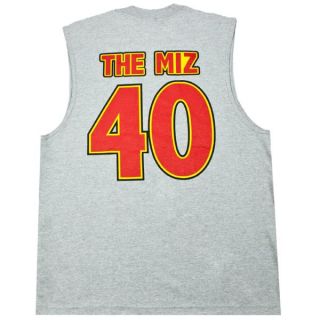 The Miz Im Awesome Sleeveless Gray WWE T shirt New