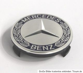 4x org. Mercedes Benz Radnabenkappen Raddeckel Nabenkappen A B C E S
