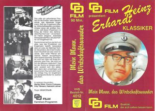VHS) Mein Mann, das Wirtschaftswunder   Marika Rökk, Fritz Tillmann