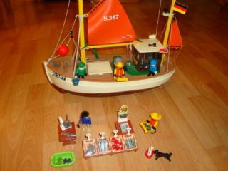 Playmobil * 3551 * Fischkutter Susanne S.387 * Fischerboot * Fishing