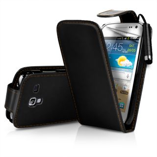 Flip Leather Case Cover II For Samsung I8160 Galaxy Ace 2 II + Film