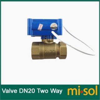 motorized ball valve DN20, 2 way, electrical valve, Ventil
