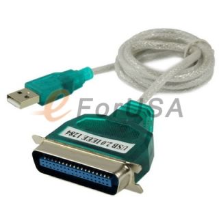USB to CN36( IEEE1284) Parallel Printer Cable LPT connect adapter