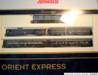 Arnold 70379 Zugset Orient Express mit E 16, SELTEN 