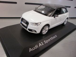 Audi A1 Sportback 143 Gletscherweiß Hersteller Kyosho NEU NEU