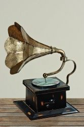 Grammofon Plattenspieler Dekoration Grammophon Schallplattenspieler