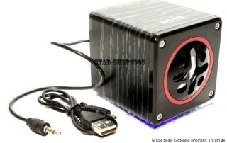 Lautsprecher Box Cube für Coole Beats 3.5mm für iPod IPhone IPad 